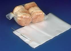 11 x 17 x 4 Wicketed Commercial Grade 1 mil Poly Bakery Bags Bottom Gusset Qty 250 bags| Prism Pak