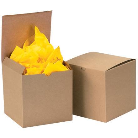 14 x 6 x 6" Kraft Gift Boxes| Prism Pak