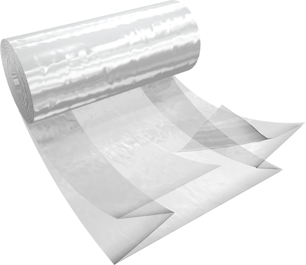 Custom gusseted poly bags on rolls