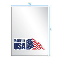 Flat Poly Bags 24X24  1.5 mil 500/CTN, Made in the USA | Prism Pak