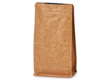 16 oz Kraft Coffee Bags with Degassing Valve, 25 pack| Prism Pak