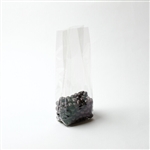 3.5 x 2.25 x 9.75 Biodegradeable Cello Bag Side Gusseted Light Gauge Qty 100/cs| Prism Pak