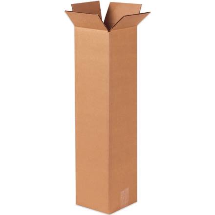 4 x 4 x 24" Tall Corrugated Boxes| Prism Pak