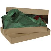 11 1/2 x 8 1/2 x 1 5/8" Kraft Apparel Boxes| Prism Pak