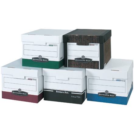 15 x 12 x 10" Green R-KiveÃ‚Â® File Storage Boxes| Prism Pak