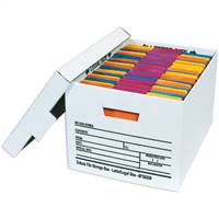 15 x 12 x 10" Deluxe File Storage Boxes| Prism Pak