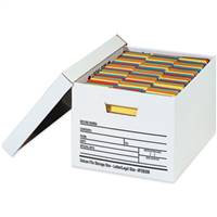 15 x 12 x 10" Auto-Lock Bottom File Storage Boxes| Prism Pak