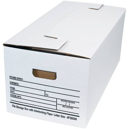 14 1/4 x 9 x 4" String and Button File Storage Boxes| Prism Pak