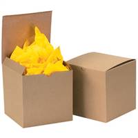 10 x 10 x 6" Kraft Gift Boxes| Prism Pak