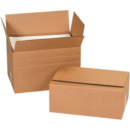 10 x 10 x 12" Multi-Depth Corrugated Boxes| Prism Pak