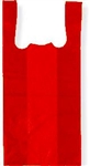 12X6X23 Red Plastronic HD T-shirt bags / Merchandise Bags 1000/cs| Prism Pak