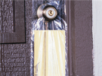 5 1/2 X 15 + 1 1/2 LP High Density Doorknob Bag 0.45 mil 2,000/cs| Prism Pak