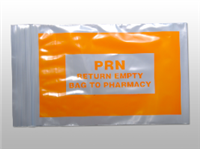 Orange PRN Bag -- Seal Top Reclosable 2 X 3 2 mil 1,000/cs| Prism Pak