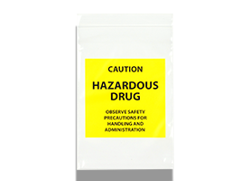 Hazardous Drug Bags 4 X 6 4 mil 1,000/cs| Prism Pak