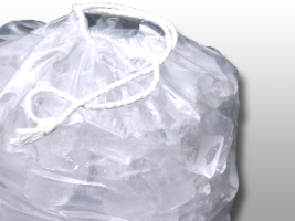 11 1/2 X 18 Printed Metallocene Ice Bag with Drawstring Closure -- 8 lb. 1.2 mil 500/cs| Prism Pak