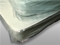 39 X 9 X 90 Tan Tint Low Density Mattress Bag -- Twin 1.5 mil /RL| Prism Pak