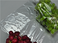 12 X 13 1/2 Low Density Polyethylene Vented Grape Bag with Twist Ties 1.5 mil 1,000/cs| Prism Pak